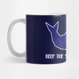 Keep the sea plasticfree Mug